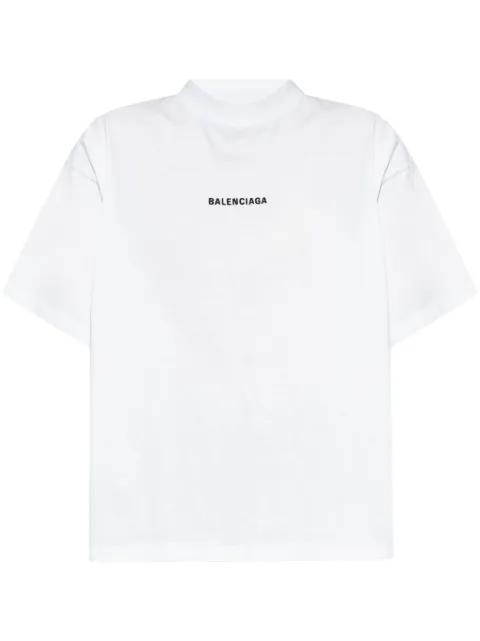 Balenciaga logo-embroidered T-shirt