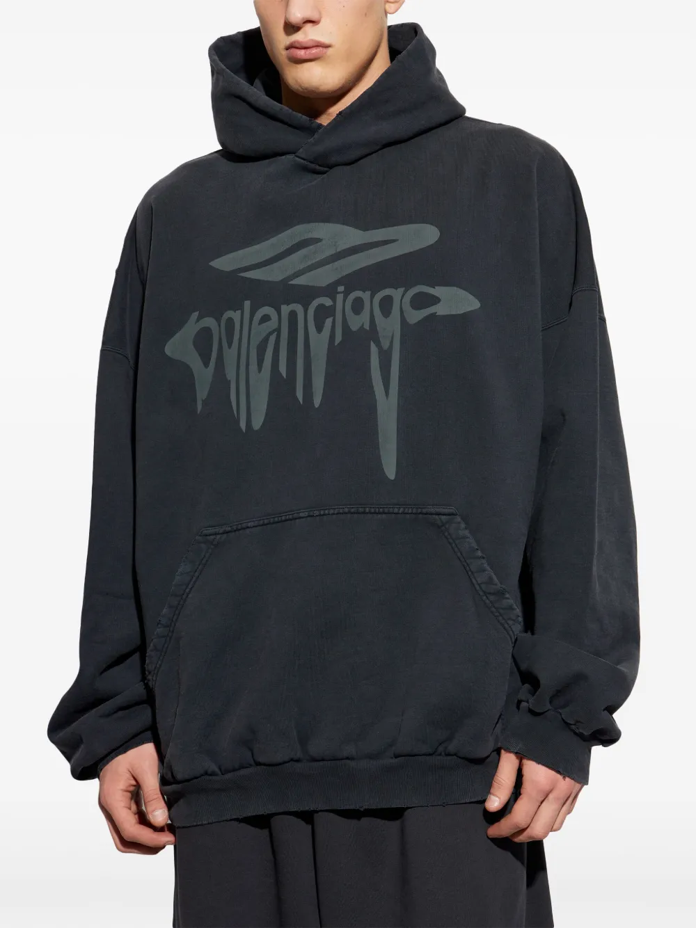 正規 Liquified 3D Balenciaga Effect FARFETCH | Black | Hoodie スニーカー