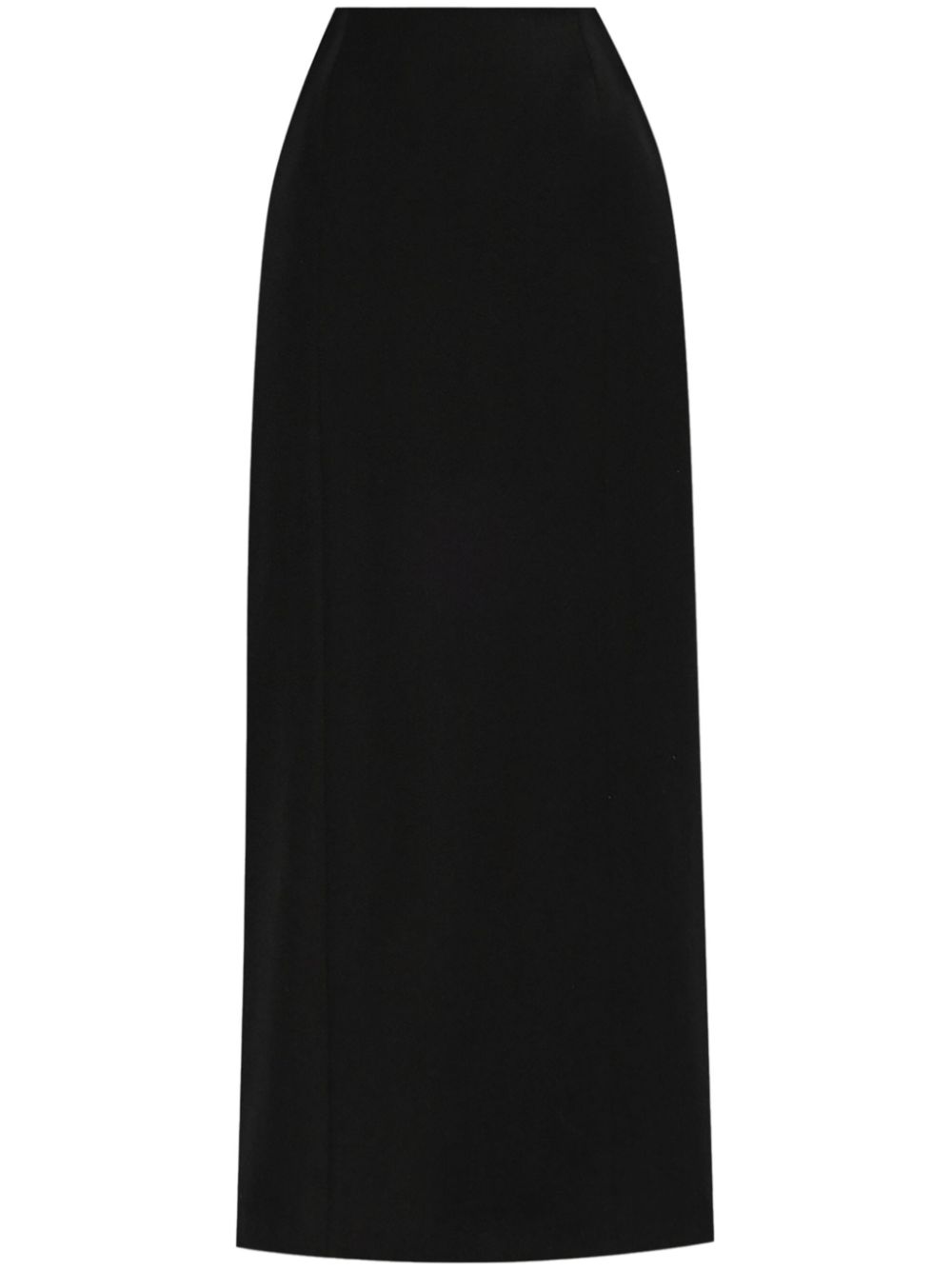 Balenciaga wool maxi skirt Zwart