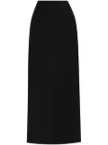 Balenciaga wool maxi skirt - Black