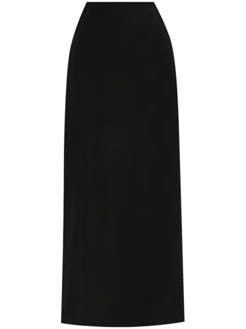 Balenciaga wool maxi skirt