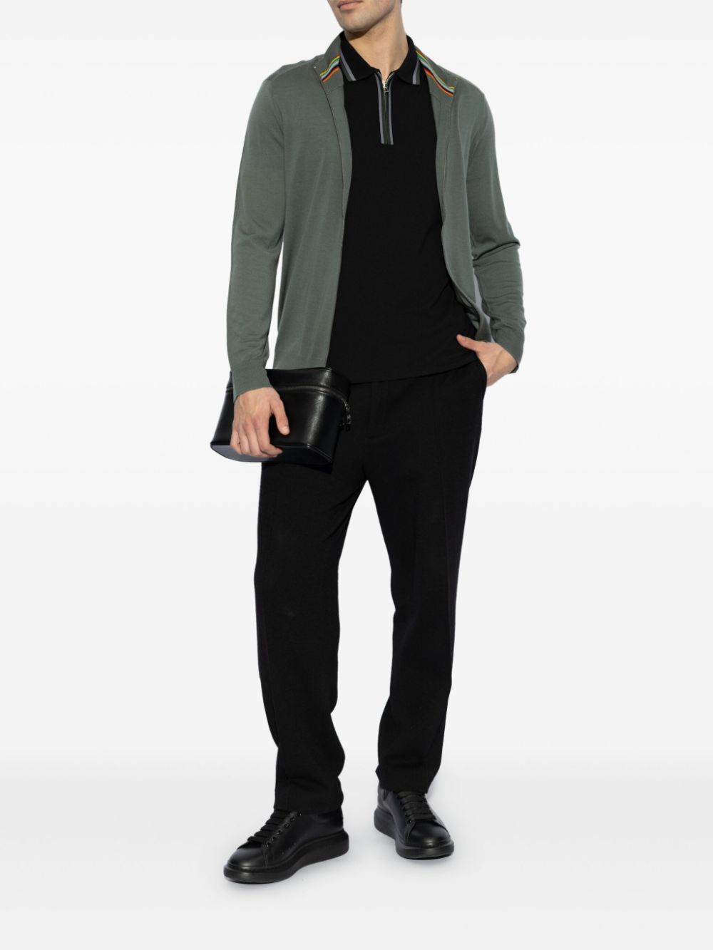 Paul Smith wool cardigan - Groen