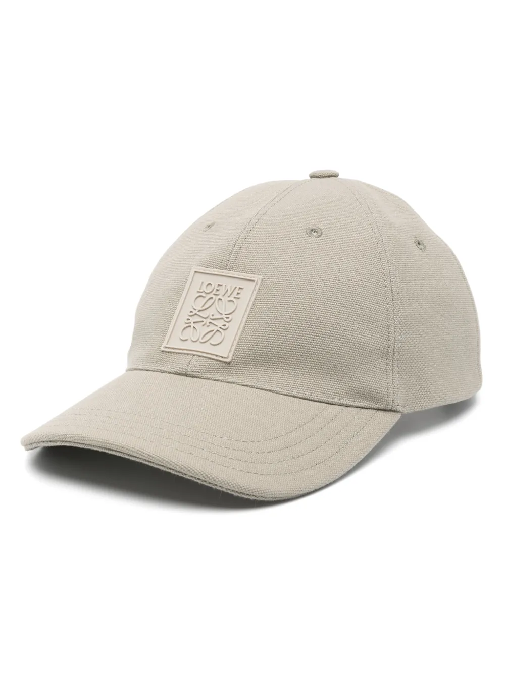 canvas patch baseball cap