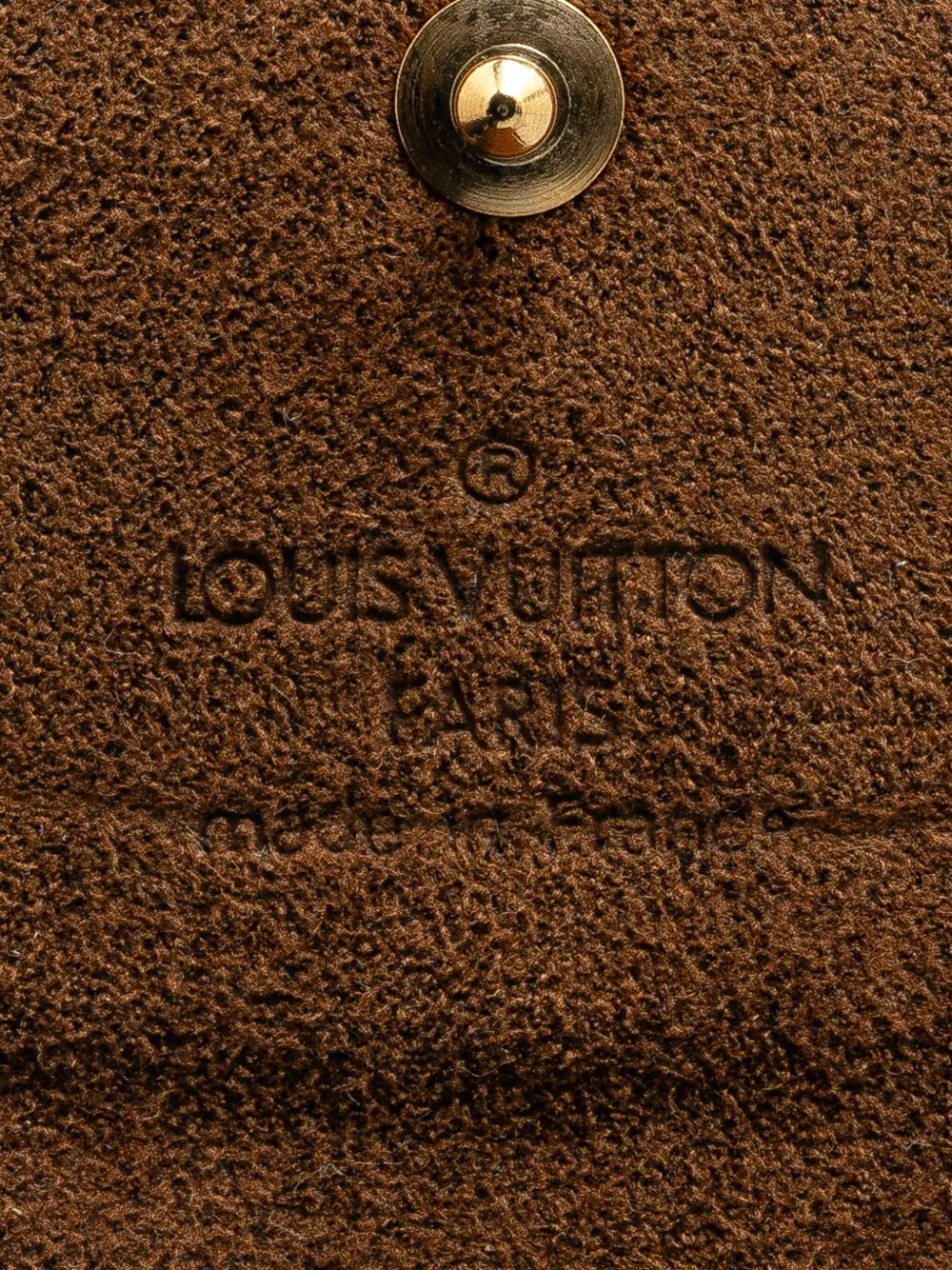 Pre-owned Louis Vuitton 21st Century Sterling Silver Trunk Latch Costume Cufflinks
