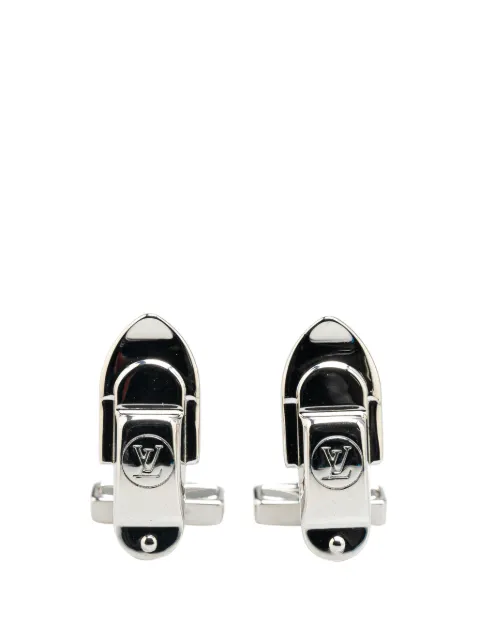 Louis Vuitton Pre-Owned 21st Century Trunk Latch Manschettenknöpfe aus Sterlingsilber