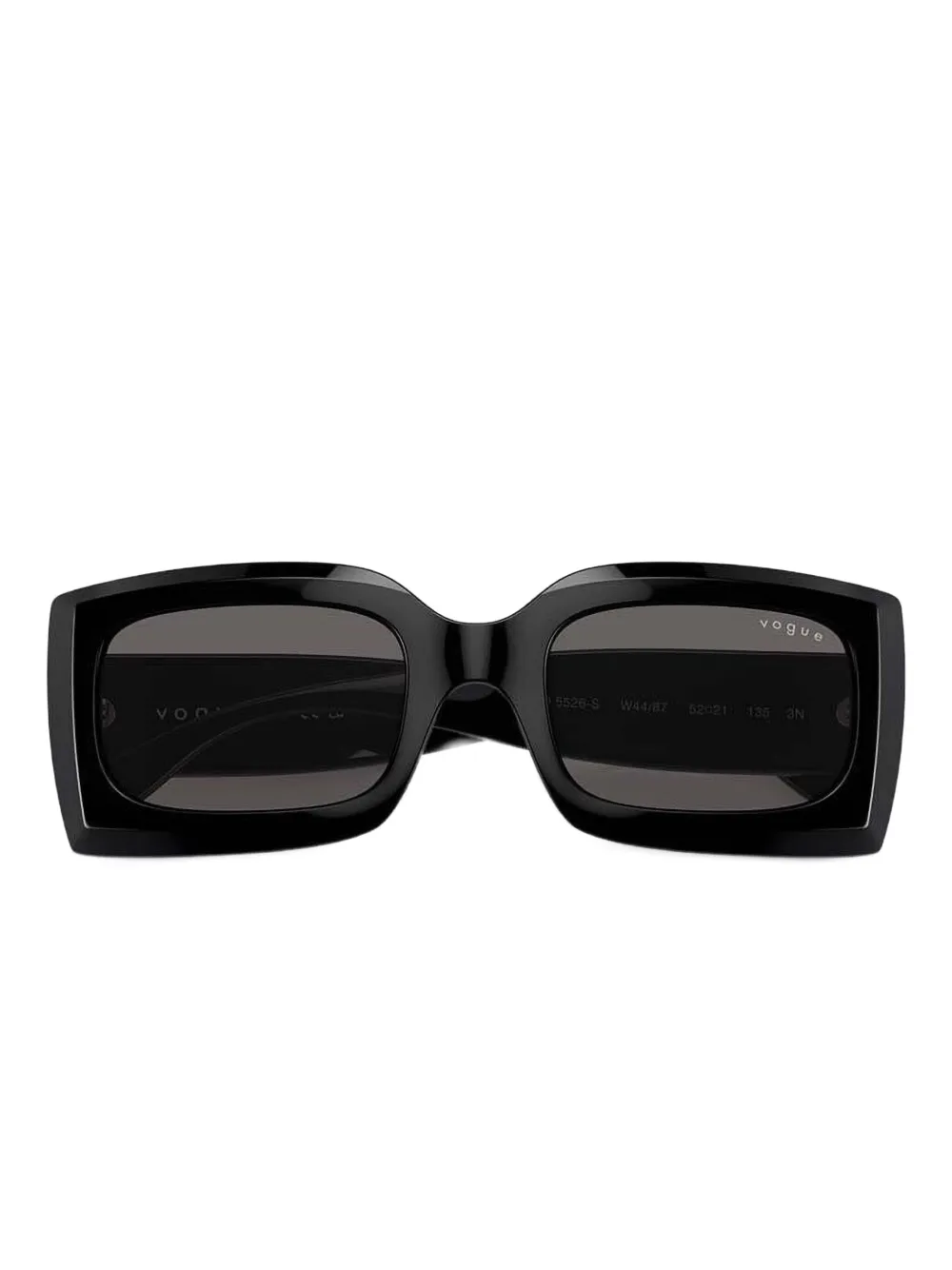 Vogue Eyewear Zonnebril met vierkant montuur Zwart