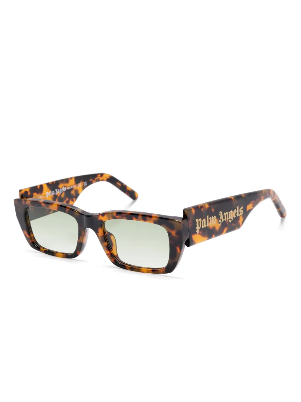 palmangelseyewear Palm Angels Eyewear Peri002 zonnebril - Bruin