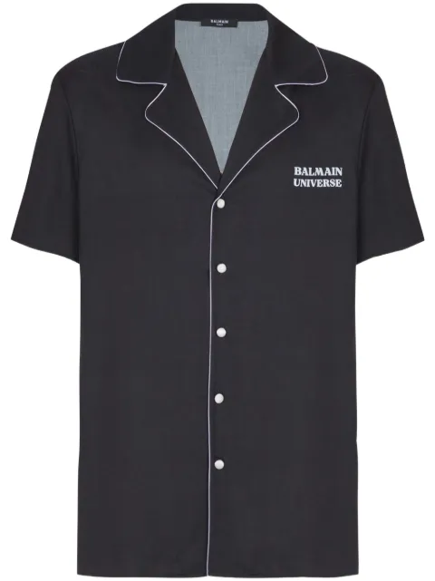 Balmain Planet-print shirt 