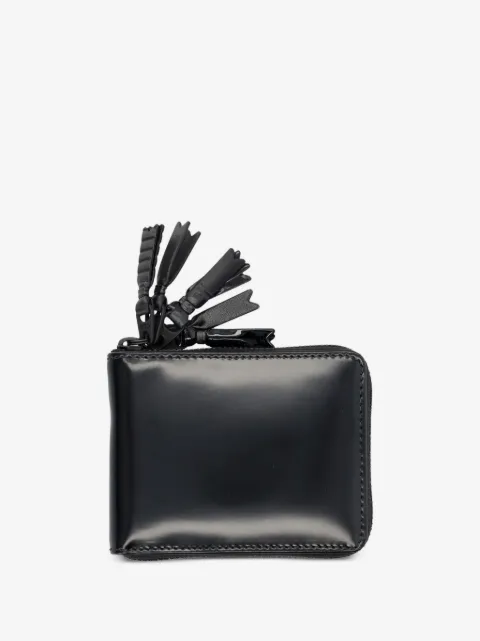Comme Des Garçons Wallet tassel-zip leather wallet