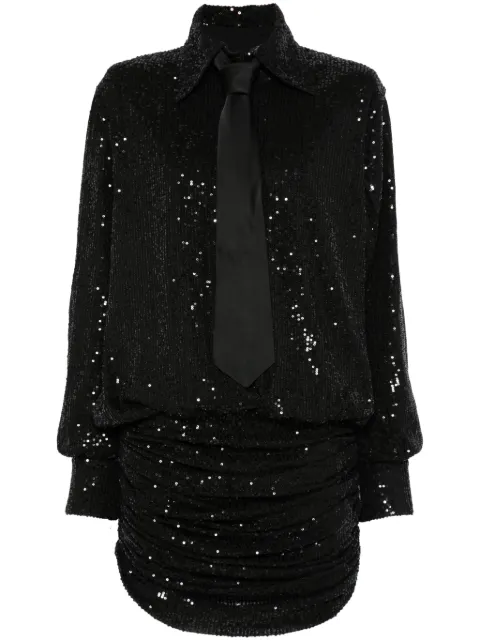 Ana Radu sequin-embellished mini dress