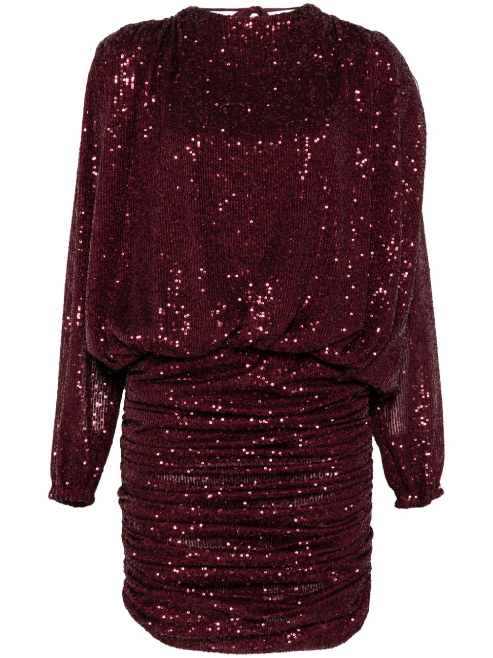 sequinned mini dress