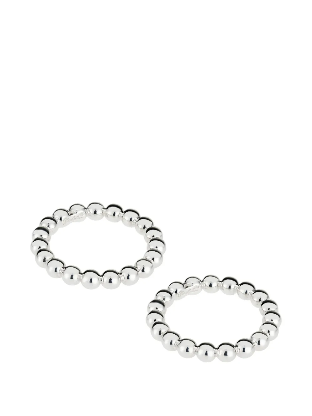 Christofle Perles Serviettenringe (2er-Set) | Silber | Image 1