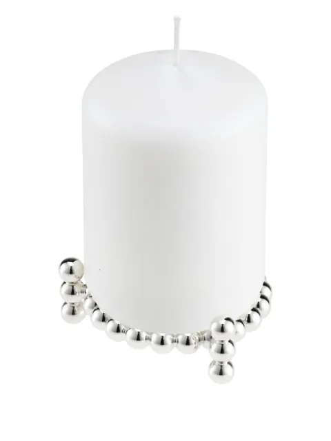 Christofle Perles jewelled candle holder