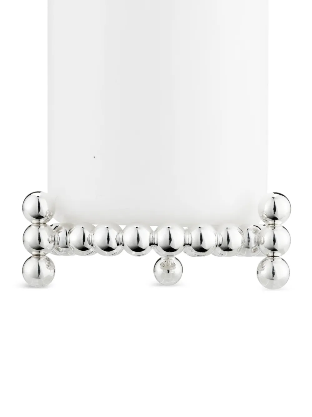 Christofle Perles verfraaide kaarsenhouder - Zilver