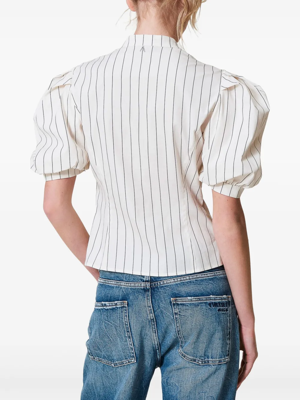 TWINSET Popeline blouse Wit