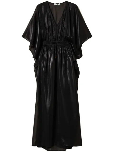 TWINSET semi-sheer kaftan dress