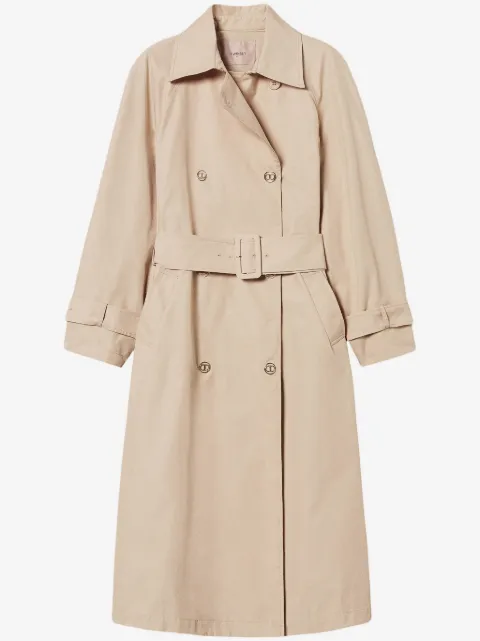 TWINSET double-breasted trench coat 