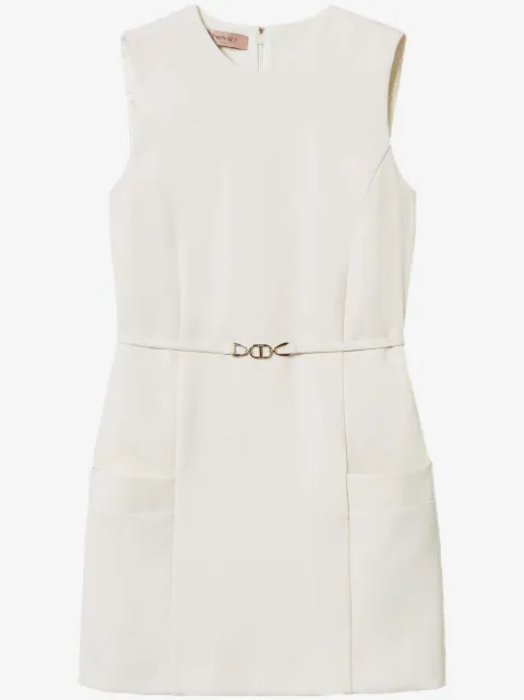 TWINSET crepe belted top