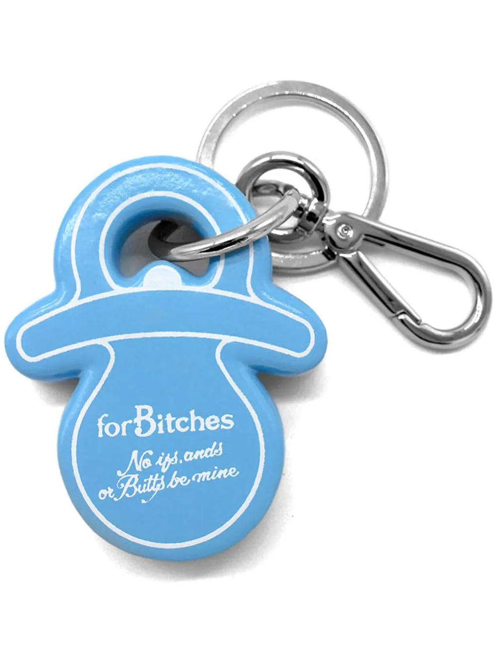 Forbitches Suck Me Keyring In Blue