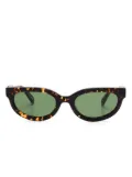 Off-White Eyewear Sparks sunglasses - 6055 HAVANA GREEN
