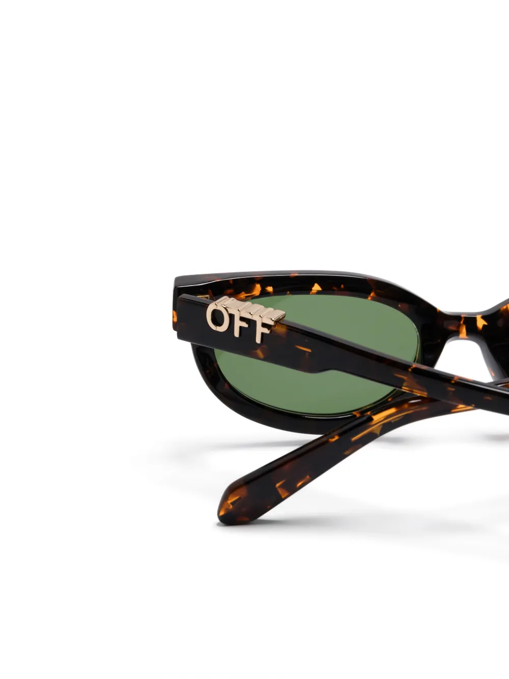 Off-White Eyewear Sparks zonnebril 6055 HAVANA GREEN