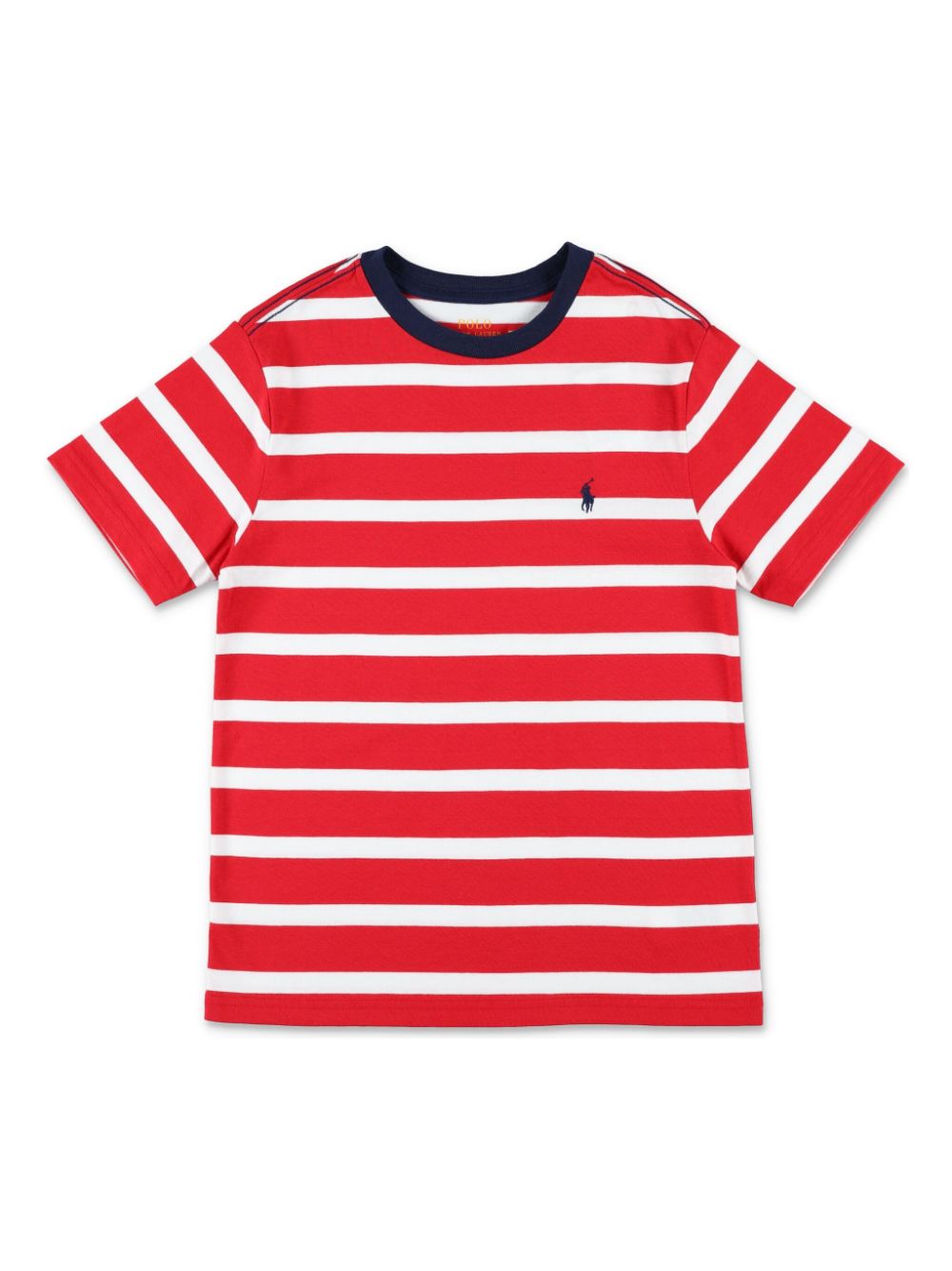 POLO RALPH LAUREN KIDS striped T-shirt - Red