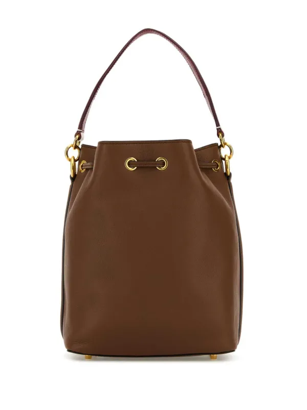 Bally Code Bucket Bag | Brown | FARFETCH