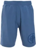 Stone Island fleece shorts - Blue