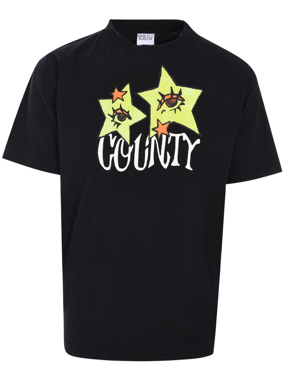 Marcelo Burlon County of Milan Star Eyes t-shirt - Black