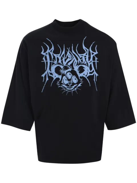 Marcelo Burlon County of Milan playera con logo estampado
