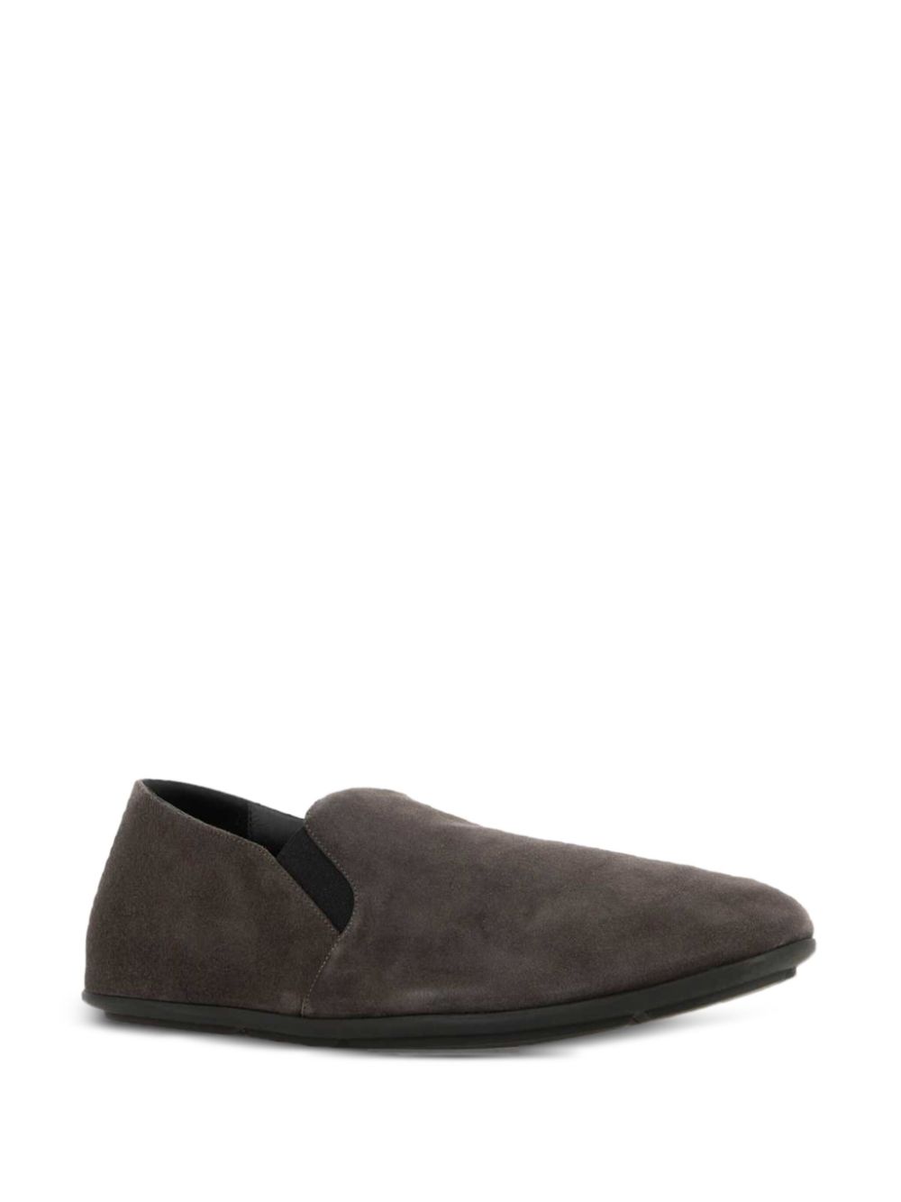 The Row suede loafers - Grijs