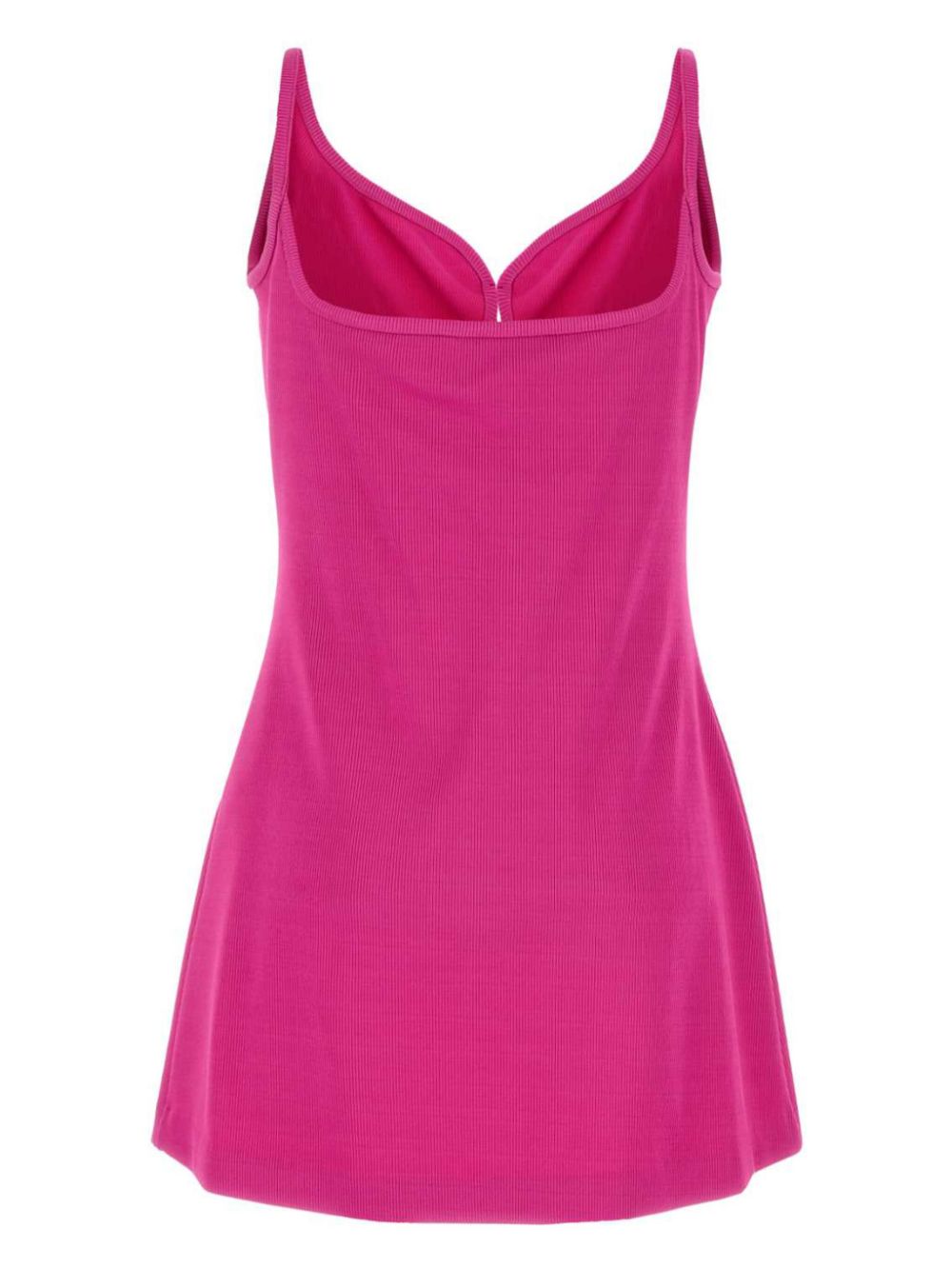 MACH & MACH bow-detail mini dress - Roze