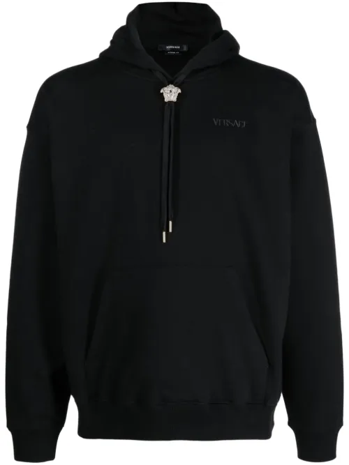Hoodie à appliqué Medusa - Versace - Modalova