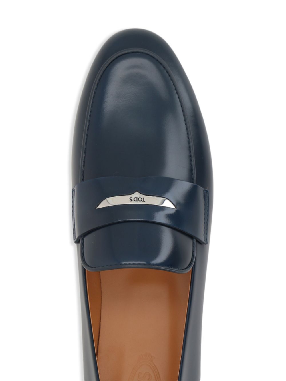 Tod's Loafers met gegraveerd logo Blauw