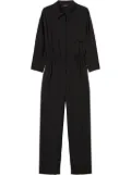 TWINSET crepe-de-chine jumpsuit - Black