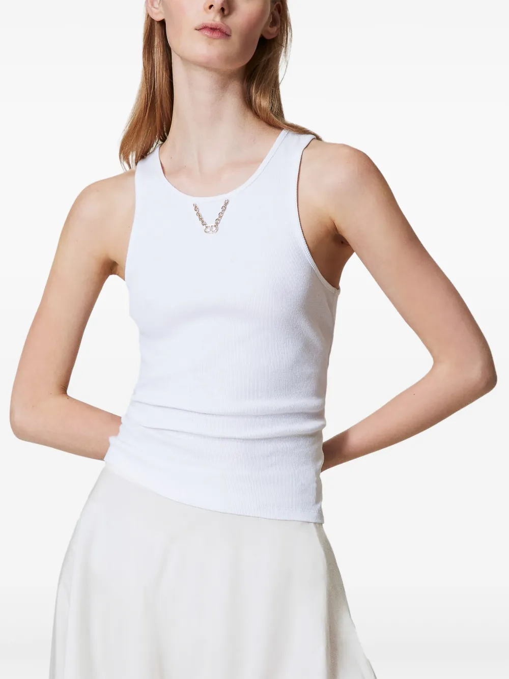TWINSET camiseta de algodón | Chalecos y camisetas | Image 2