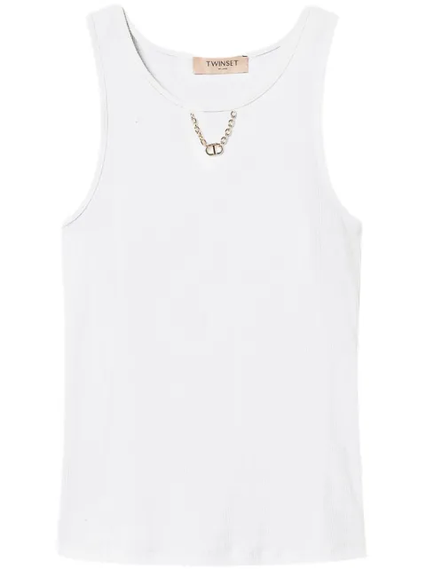TWINSET camiseta de algodón