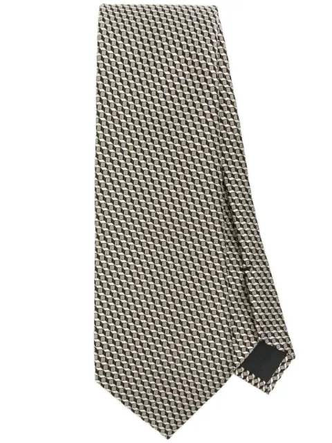 TOM FORD pattern-jacquard tie 