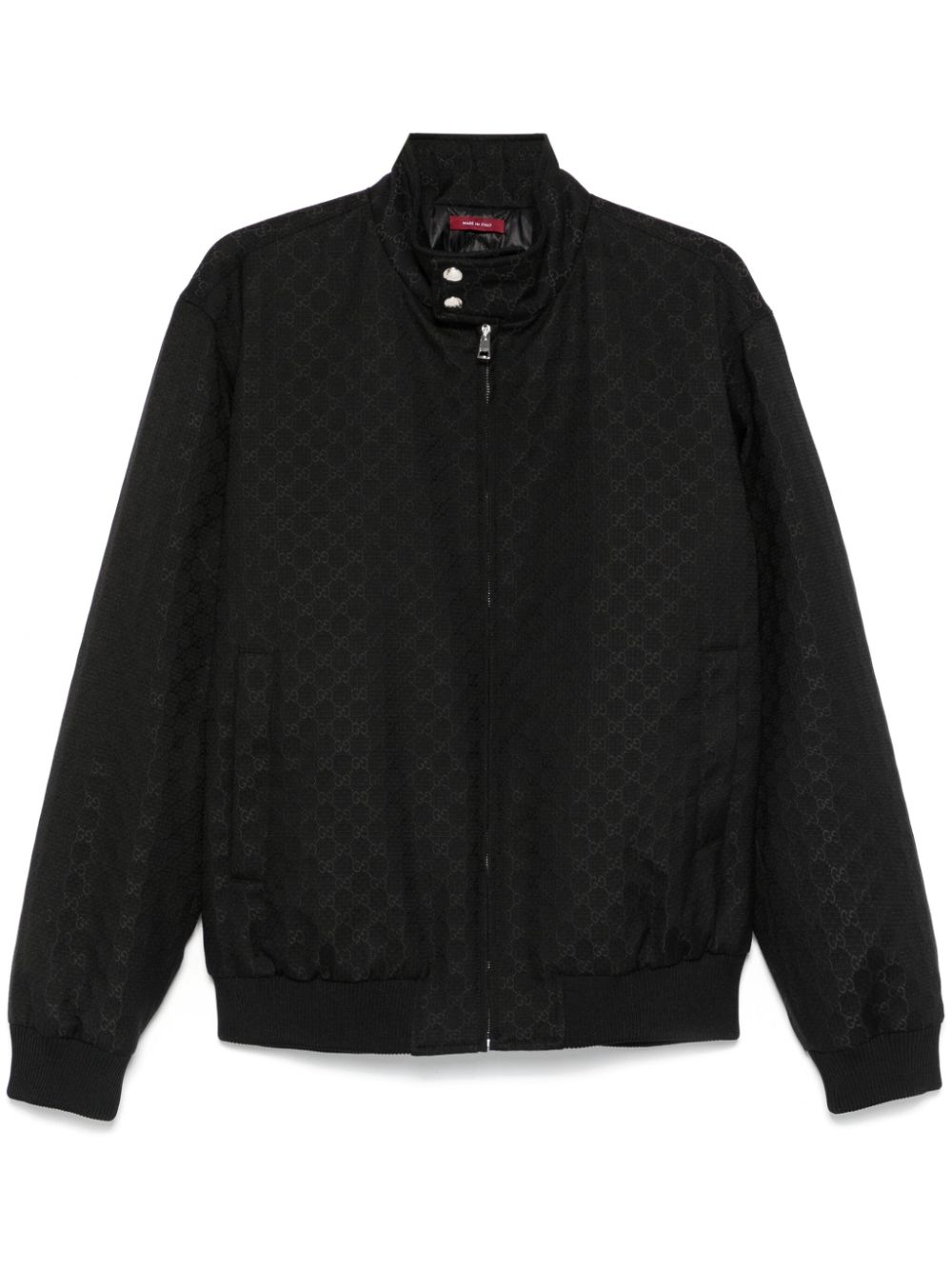 Gucci GG Supreme-pattern jacket Zwart