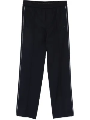 GUCCI ストライプ ワイドパンツ 黒 GUCCI ストライプ ワイドパンツ 黒