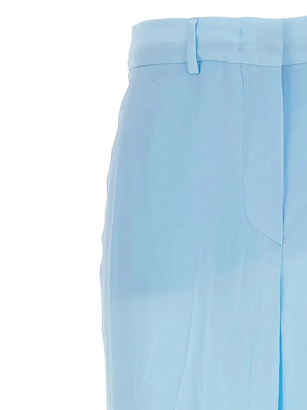 パンツ SPORTMAX Persia' pants Light Blue Sportmax Persia Trousers | Blue | FARFETCH