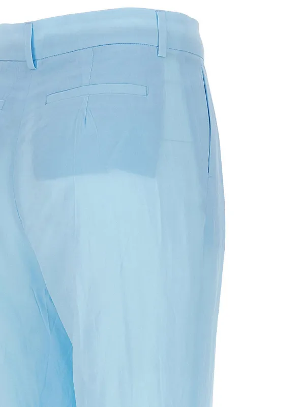 パンツ SPORTMAX Persia' pants Light Blue Sportmax Persia Trousers | Blue | FARFETCH