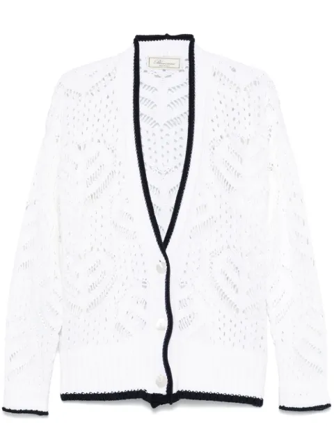 Blumarine open-knit cardigan