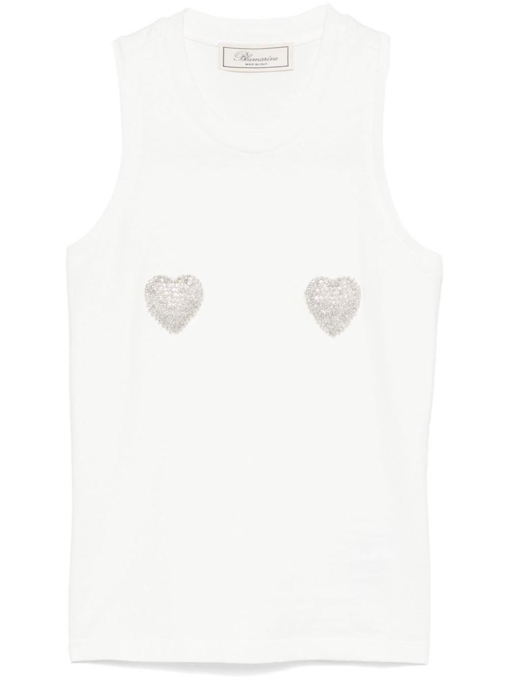 heart-patch tank top