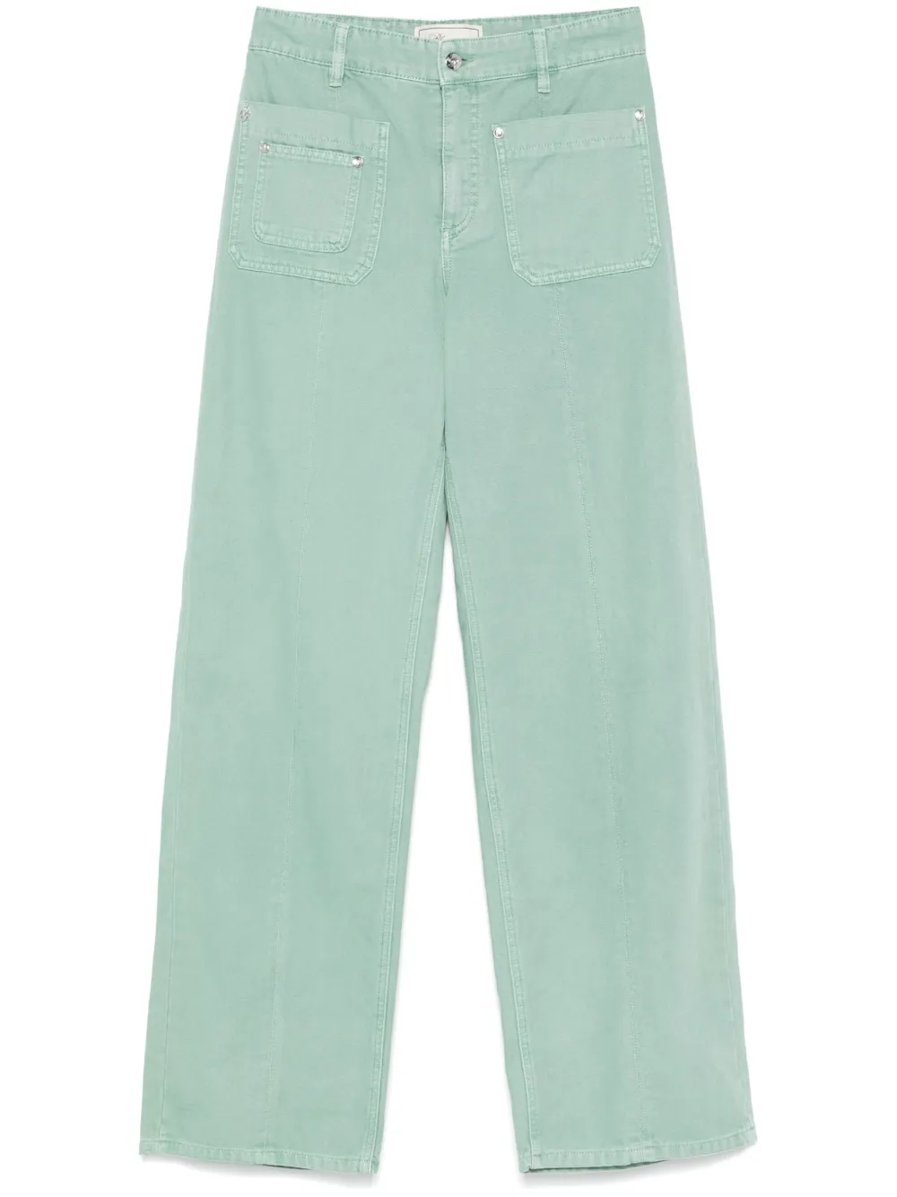 Blumarine canvas jeans | Green | Image 1