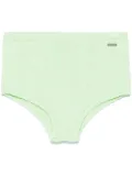 Blumarine cable-knit shorts - Green