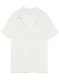 Blumarine logo-appliqué polo top - Green