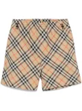 Burberry Vintage Check-pattern shorts - Neutrals