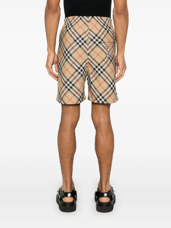 【関税＆送料込み】Burberry Vintage Check-Pattern Shorts Burberry Vintage Check-pattern Shorts | Neutrals | FARFETCH