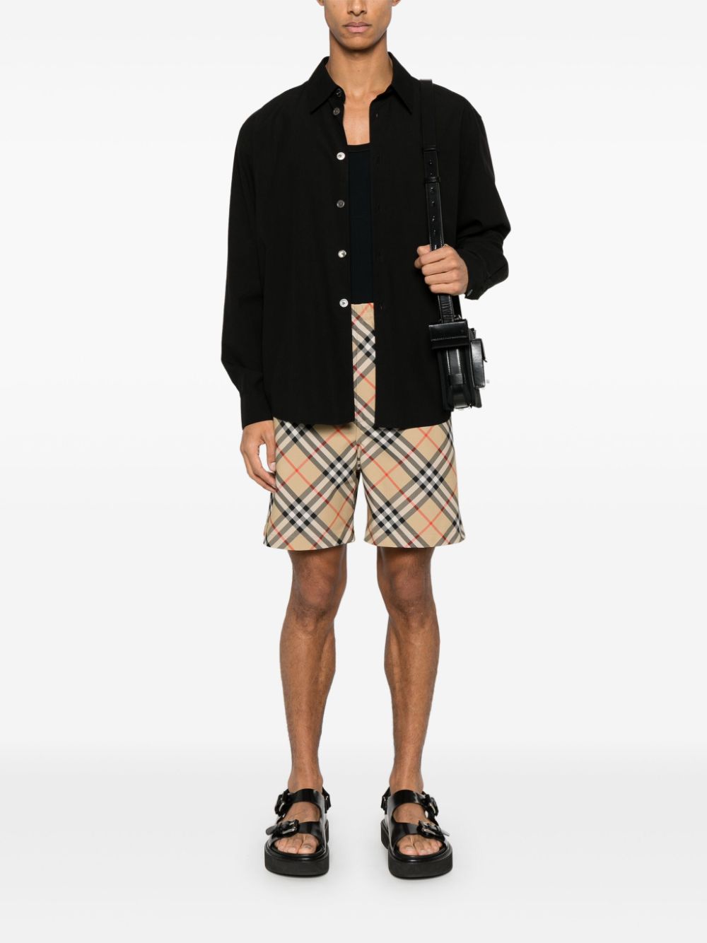 Burberry Vintage Check-pattern shorts - Beige